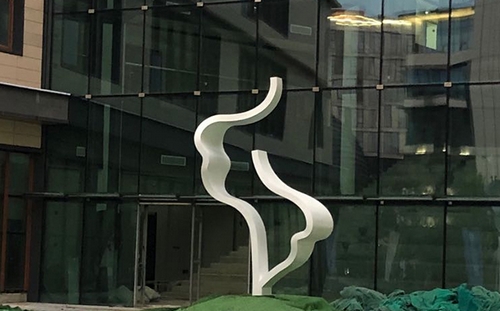 科技產業(yè)園標識柱、小品、雕塑