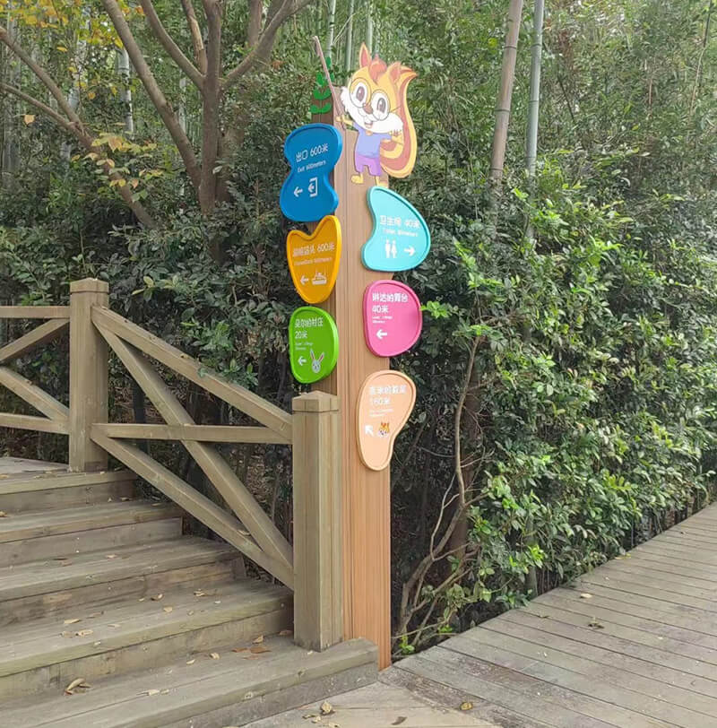 天目湖山水園-精靈王國導視案例