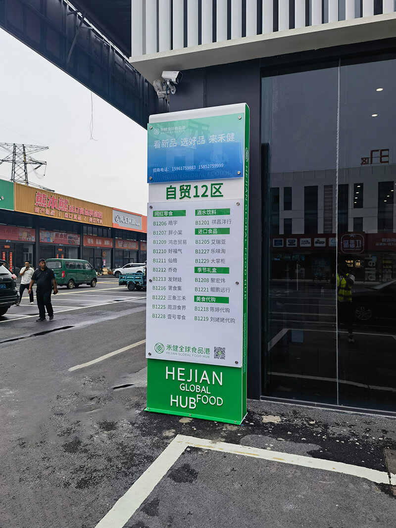 戶外平面索引圖_立式平面索引圖