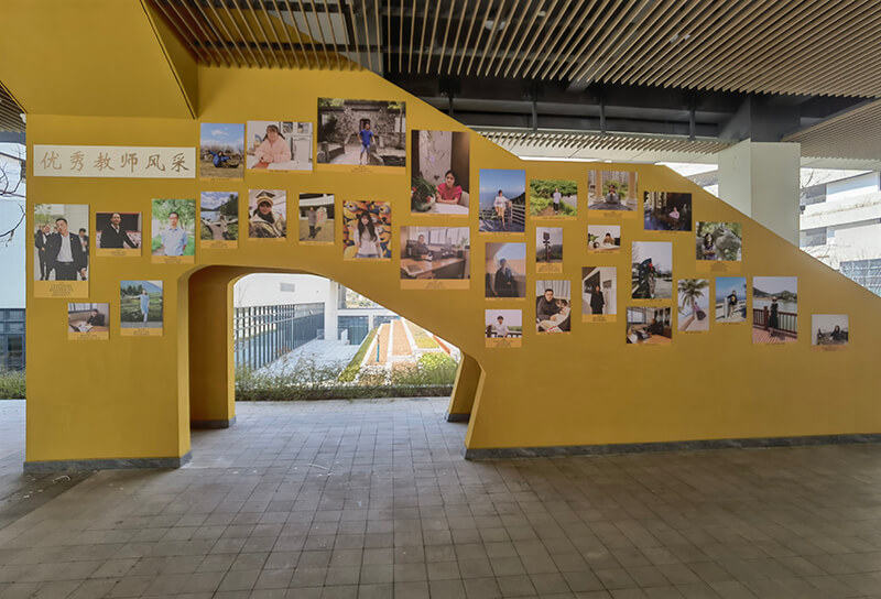 校園文化建設標識標牌導視指示牌設計制作