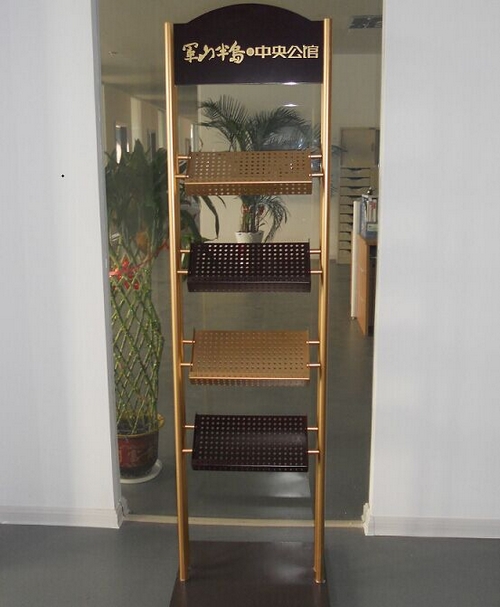 不銹鋼資料展示架|雜志架