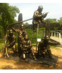 雕塑_形象標識_人物造型雕塑標識