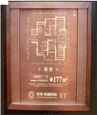 平面圖標牌_地產標牌_商品房平面圖