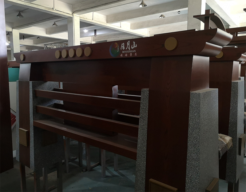 仿木紋金屬標識 \