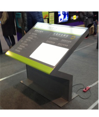 斜面落地標識牌_斜面落地牌_立牌